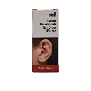 Sodium bicarbonate ear drops