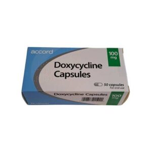Doxycycline capsules for acne treatment