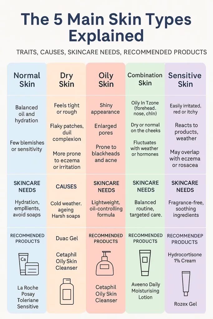 your skin type